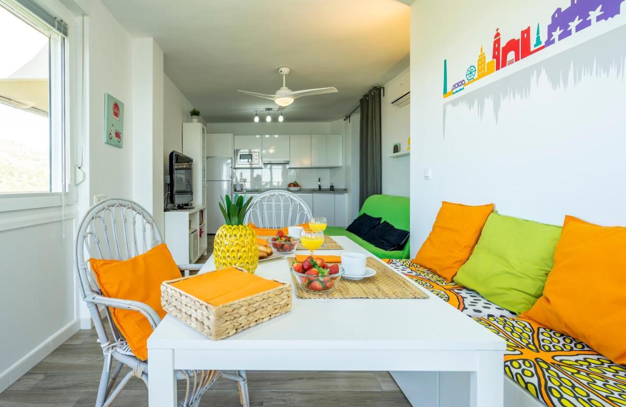 Wintowinrentals Sunny Side, Pool, Wifi & Sea View Benajarafe Exteriér fotografie
